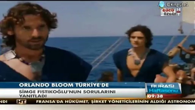 BURASI HAFTASONU Orlando Bloom Röportajı (Simge Fıstıkoğlu)