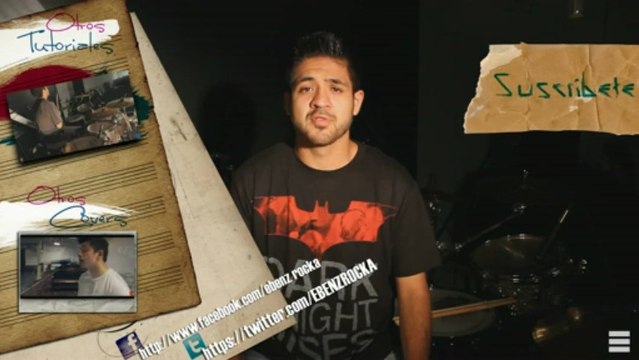Cuando Pienso Bateria/Drums Tutorial
