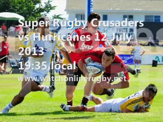 Rugby Crusaders vs Hurricanes