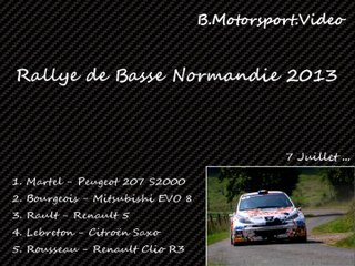 Rallye de Basse Normandie 2013