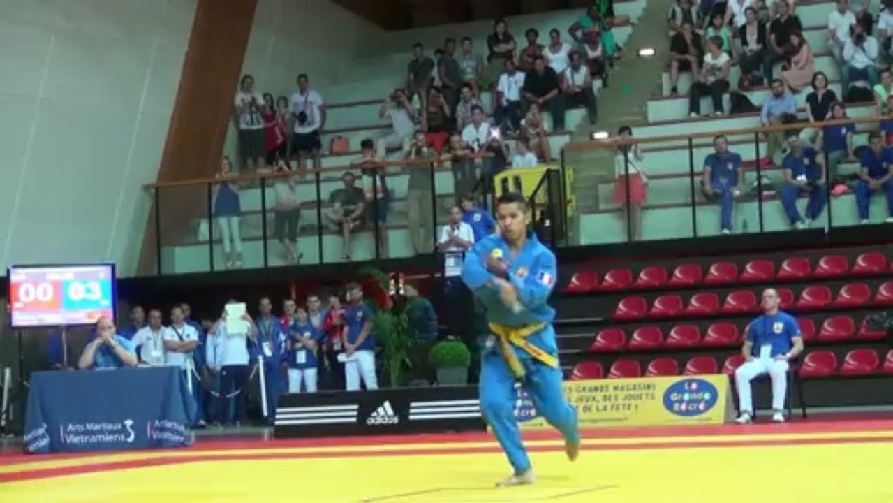 Monde Vovinam 2013 -  Le bronze pour Rithya Seng - Tinh Hoa Luong Nghi Kiem Phap Homme