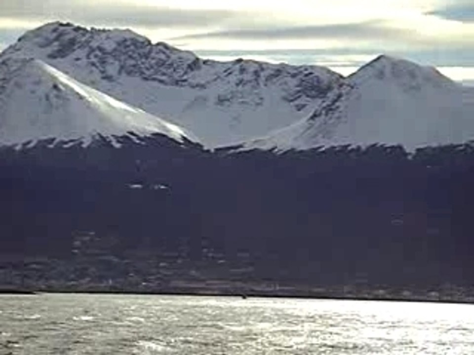 Vue du canal Beagle