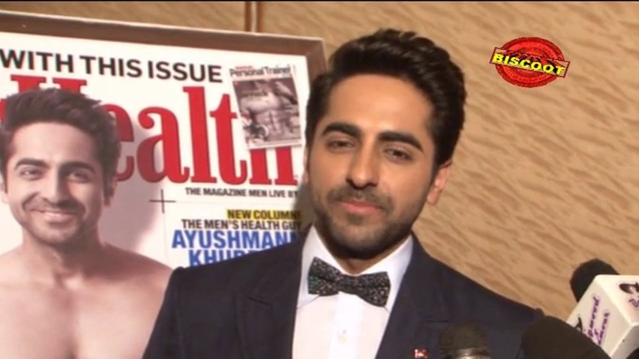 Ayushmann flaunts his abs