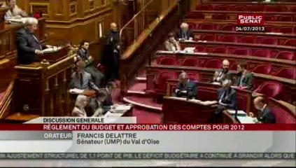 En séance - Projet de loi : Approbation des comptes de l'année 2012