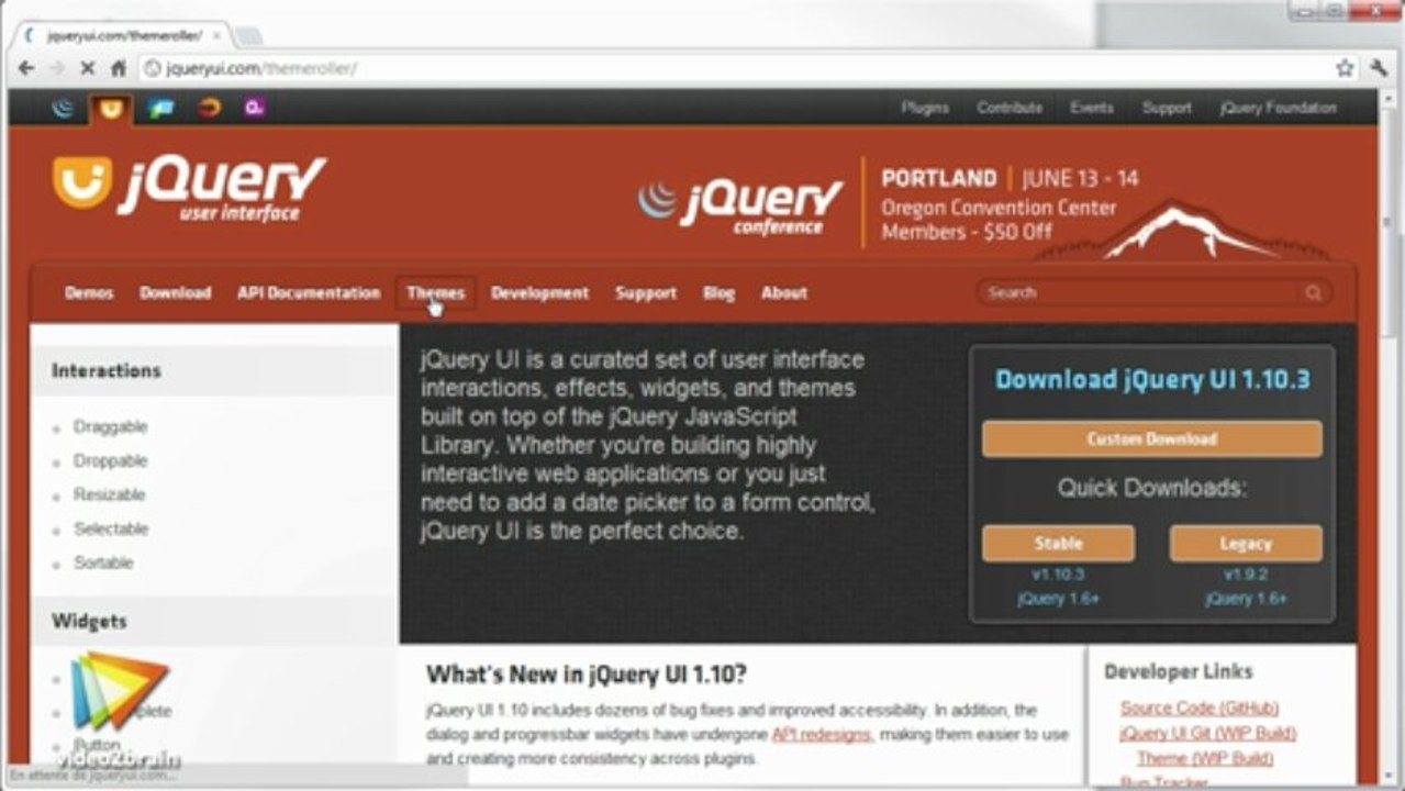 Découverte de jQuery UI
