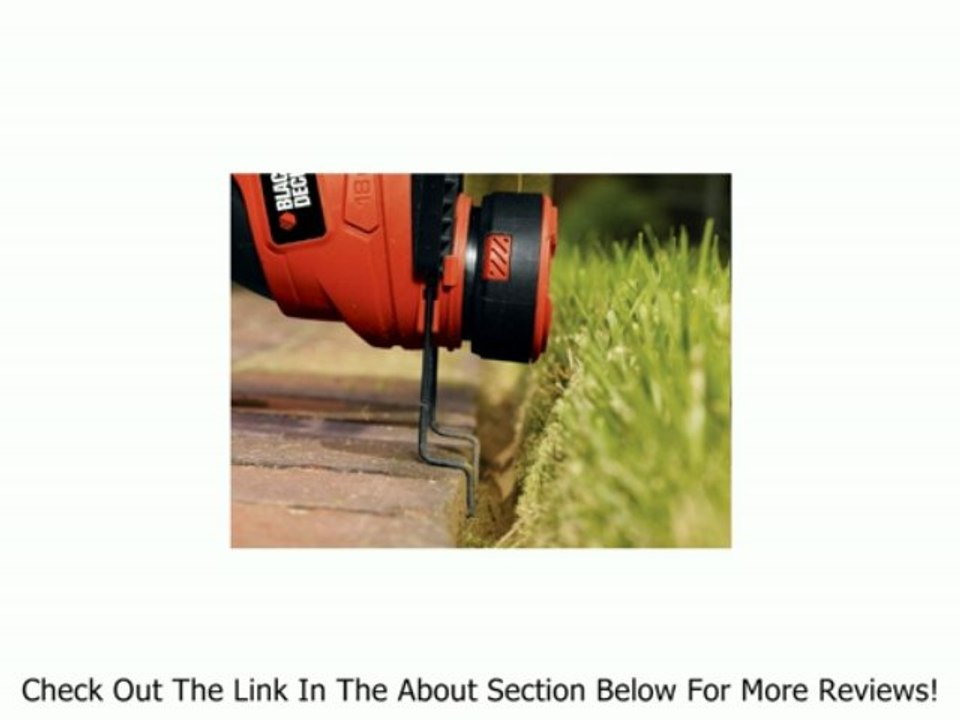 Black & Decker NST2118 12-Inch 18-Volt Ni-Cd Cordless Electric GrassHog String Trimmer/Edger Review