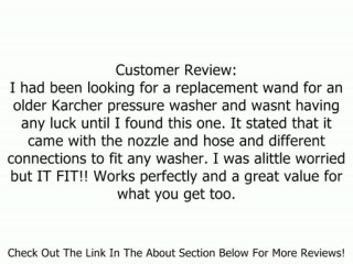 Powerwasher 80012 Universal Pressure Washer Replacement Gun and Hose Review