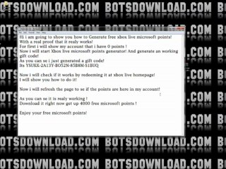 Xbox live microsoft points generator 2013 Get free xbox live microsoft points