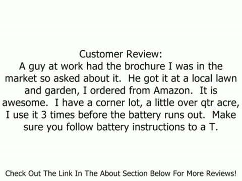 WORX WG165 10-Inch 24-Volt LithiumPower Cordless Grass/String Trimmer and Edger Review