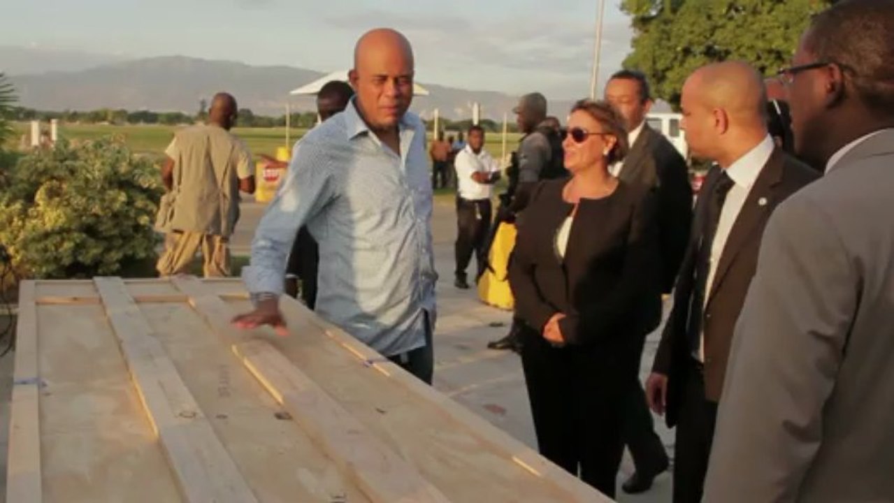 Un tableau sauvé des décombres en Haïti (version courte)