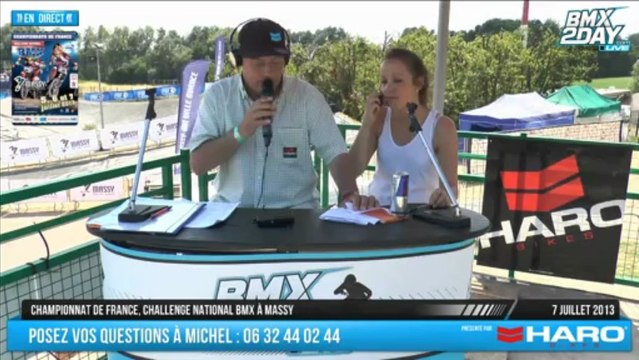 Replay 1 Cruiser Championnat de France BMX Massy 7 juillet 2013 - Manches Qualificatives