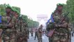 Des soldats maliens s'entraînent sur les Champs-Elysées pour le défilé du 14-Juillet