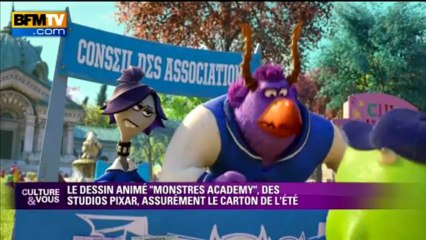 Culture et vous: "Monstres Academy", le carton de l'été - 10/07