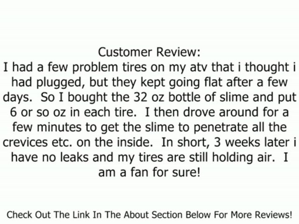 Slime 10009 Tubeless Tire Sealant - 32 oz. Review
