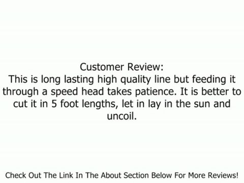 Grass Gator 7105 String Trimmer Line .105 x 230-Feet Review