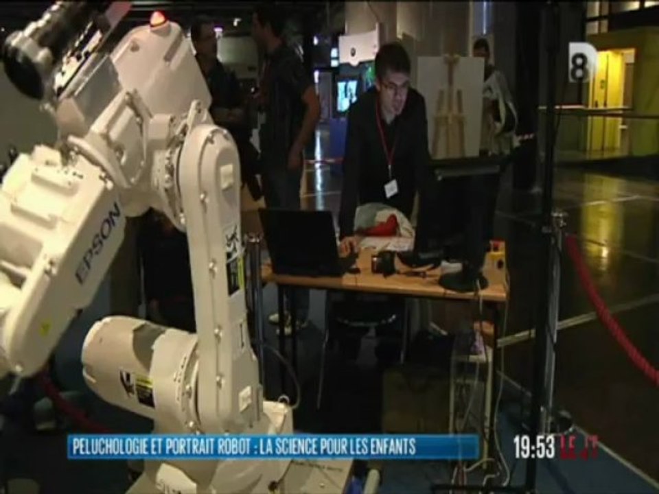Robot Artiste sur D8