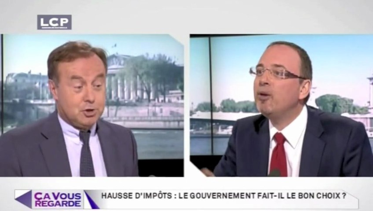 J.-M. FOURGOUS : à propos de la hausse des impôts