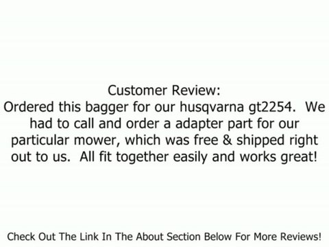 Poulan Pro 960730026 Grass Bagger For 54-Inch Riding Mowers Review