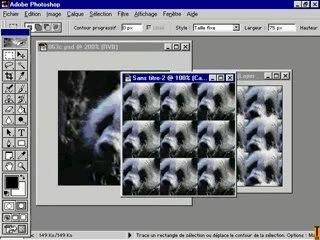 photoshop - Motif de repet avec tampon