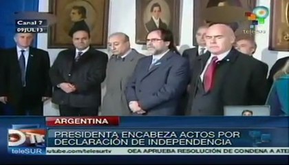 Argentina conmemora el Día de la Independencia