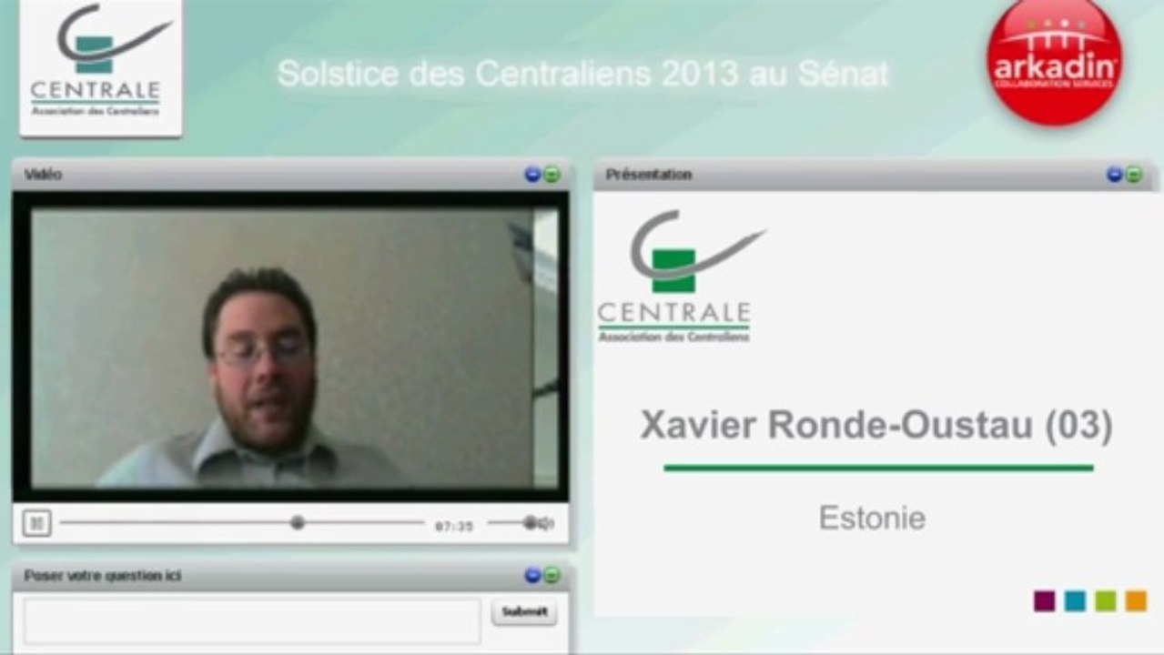 Xavier Ronde-Oustau (Estonie) : La « e-stonia »