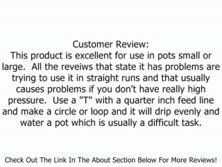 Raindrip 015005T 1/4-Inch by 50-Feet Porous Soaker Tubing Review