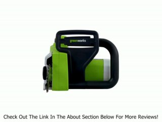 GreenWorks 20032 13 Amp 18" Corded Chain Saw Review