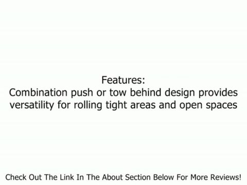 Brinly PRC-24BH 270-Pound Combination Push/Tow Poly Lawn Roller, 18 by 24-Inch Review