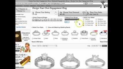 Design Your Own Engagement Ring with Allurez