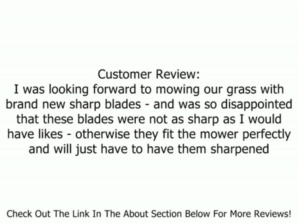 Oregon Lawn Mower Blade For Honda Harmony 21-Inch Bottom Blade VE2-000 91-516 Review