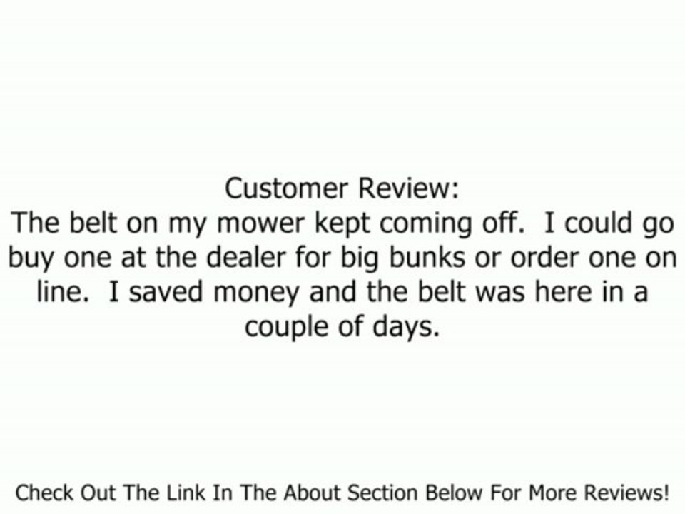 Lawn Mower Blade Drive Belt CUB CADET 	754-04077 CUB CADET 	954-04077 Review