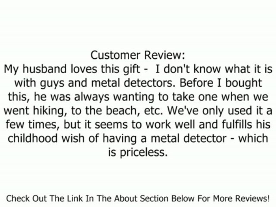 Bounty Hunter LONEGWP Lone Star Metal Detector with Pin Pointer Review