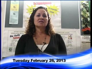 WES Morning Broadcast May 2013