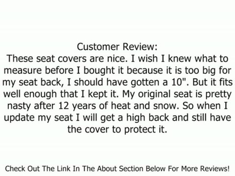 John Deere Lawn Mower or Gator 15 Seat Cover (Medium) #LP92324 Review