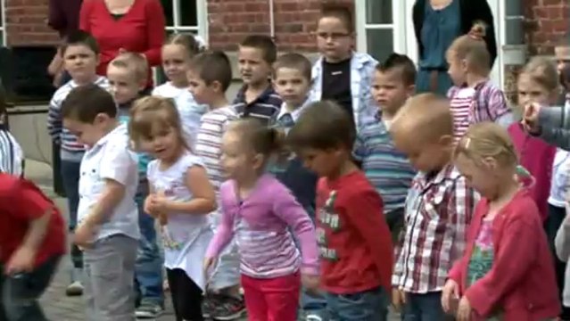 Fête de fin d'année scolaire à l'école Seydoux du Cateau