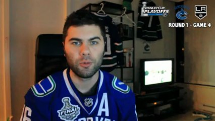 Vancouver Canucks vs LA Kings - R1G4 Recap - 2012 Playoffs #reversesweep #TIWWLF