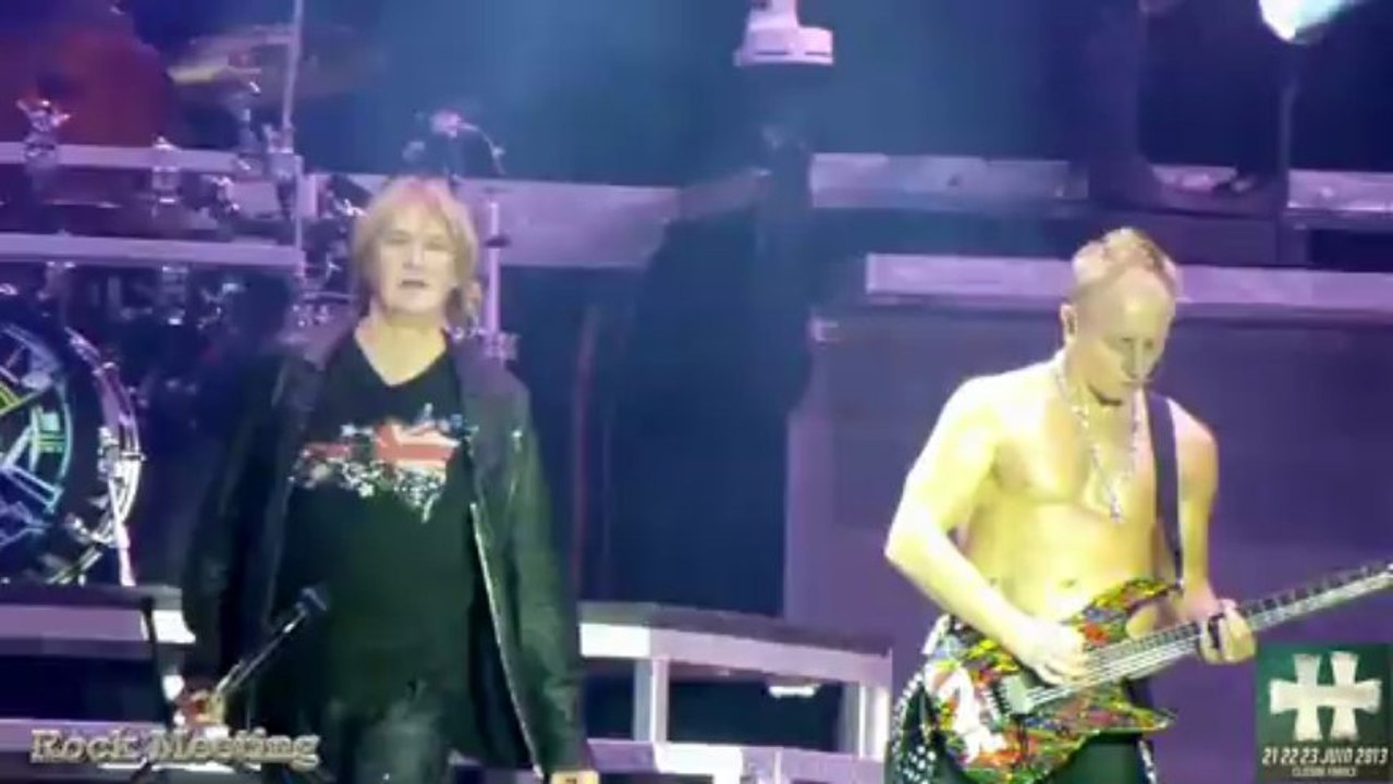 HELLFEST 2013 DEF LEPPARD multicam  Rock of Ages Clisson  21 06
