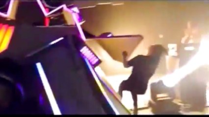 Skrillex Nails His Head in Dubstep Mishap