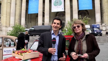 Aude de Thuin & Forent Dargnies ❀  ItW opération 2CV fruits & légumes