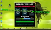 Steam Gift Card and Wallet Code Generator - 2013