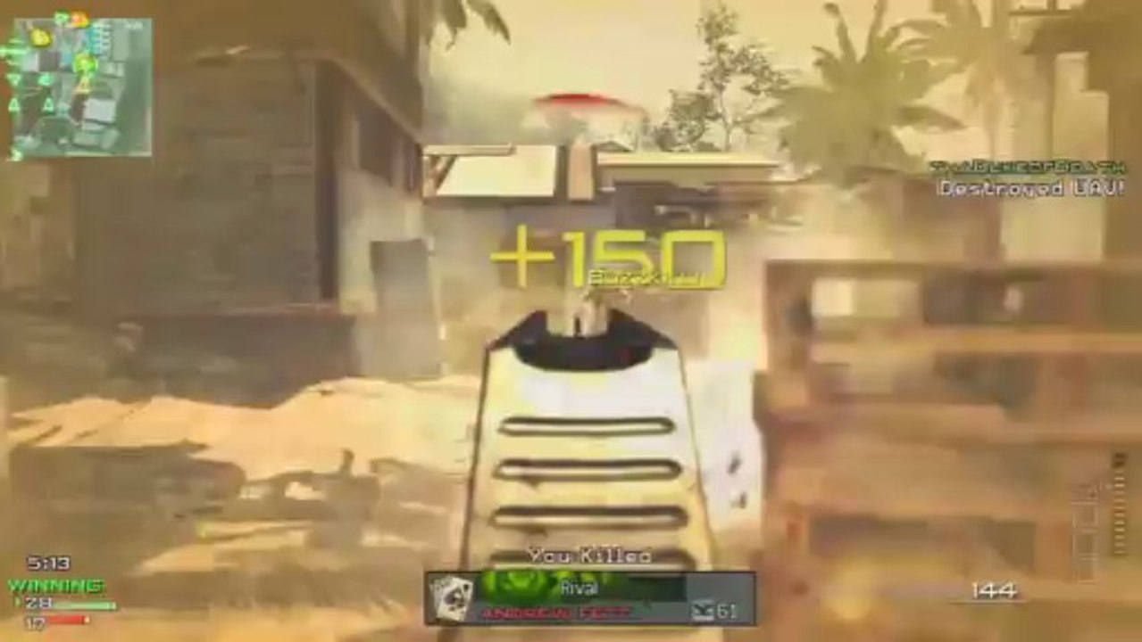 MW3: Juggernaut with Every Gun Show "MK14" (Modern Warfare 3 Gameplay/Commentary)