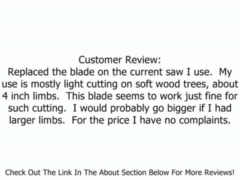 Fiskars 7027 30-Inch Replacement Saw Blade Review