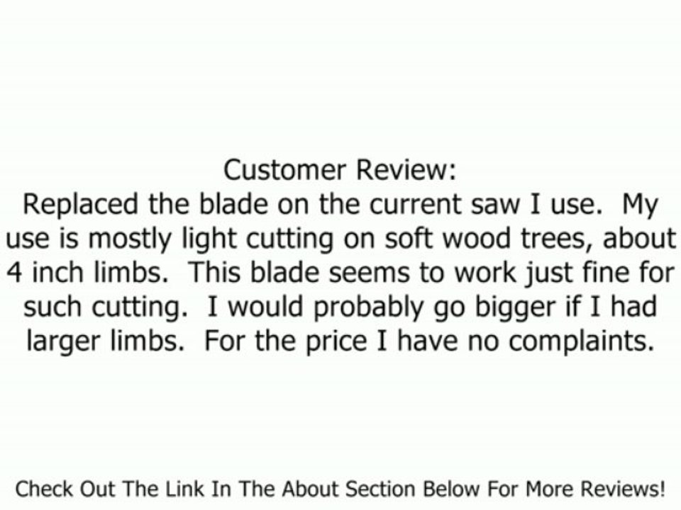 Fiskars 7027 30-Inch Replacement Saw Blade Review