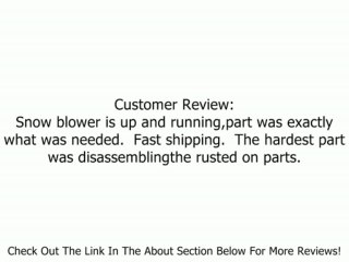 Murray 51405MA Worm Gear Review