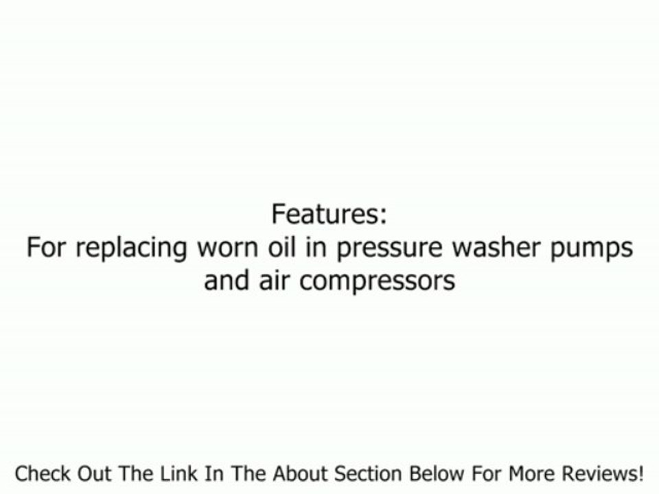 Mi T M Corp Pt Pwr Washer Pump Oil Aw-4085-0016 Pressure Washers Solutions & Accessories Review
