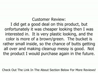 Eagle 1206BEIGE High Density Polyethylene (HDPE) SafeSmoker Cigarette Receptacle, 5 Quart Capacity Review