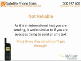 Free Texting Service Available For Iridium 9555 Satellite Phone Users In Australia