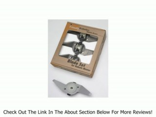 RoboMow High-Cut Blades for RL Model Mowers, Pack of 3, 80021 Review