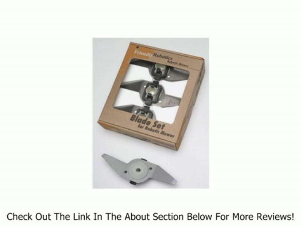 RoboMow High-Cut Blades for RL Model Mowers, Pack of 3, 80021 Review