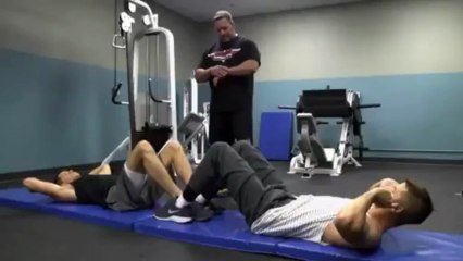 Workout With the Guys of Teen Wolf